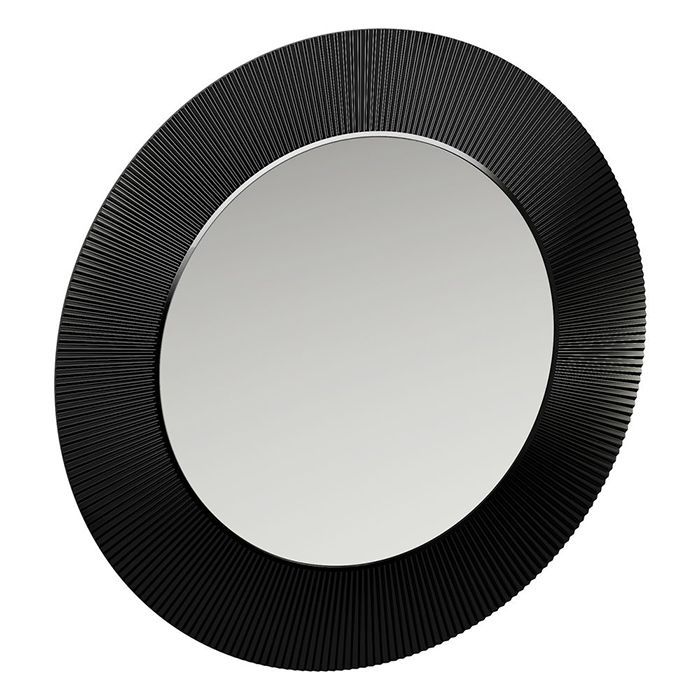 Laufen Kartell Зеркало круглое d=780мм, настенное, без подсветки, цвет: черный