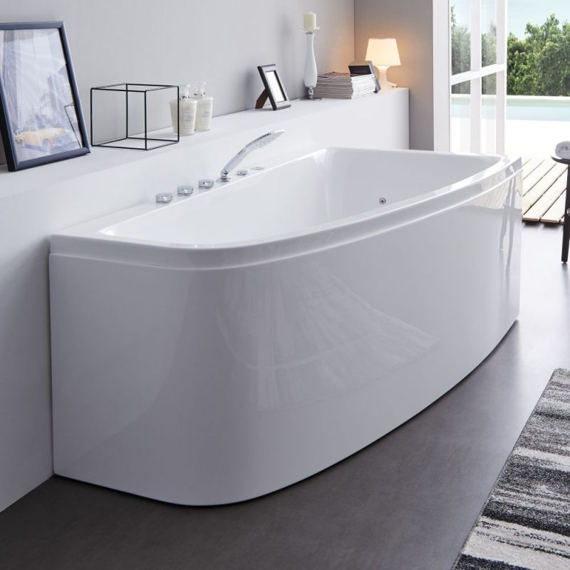 Акриловая ванна SSWW A2203 CGSP 170х85 R с гидромассажем