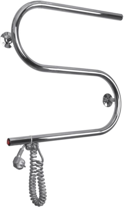 Электрический полотенцесушитель Domoterm S-образный DMT 112 42*50 EK L Хром