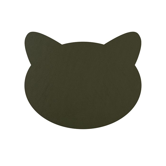 ADJ Костер детский Cat, 12x12 см., цвет: горчичный/оливковый