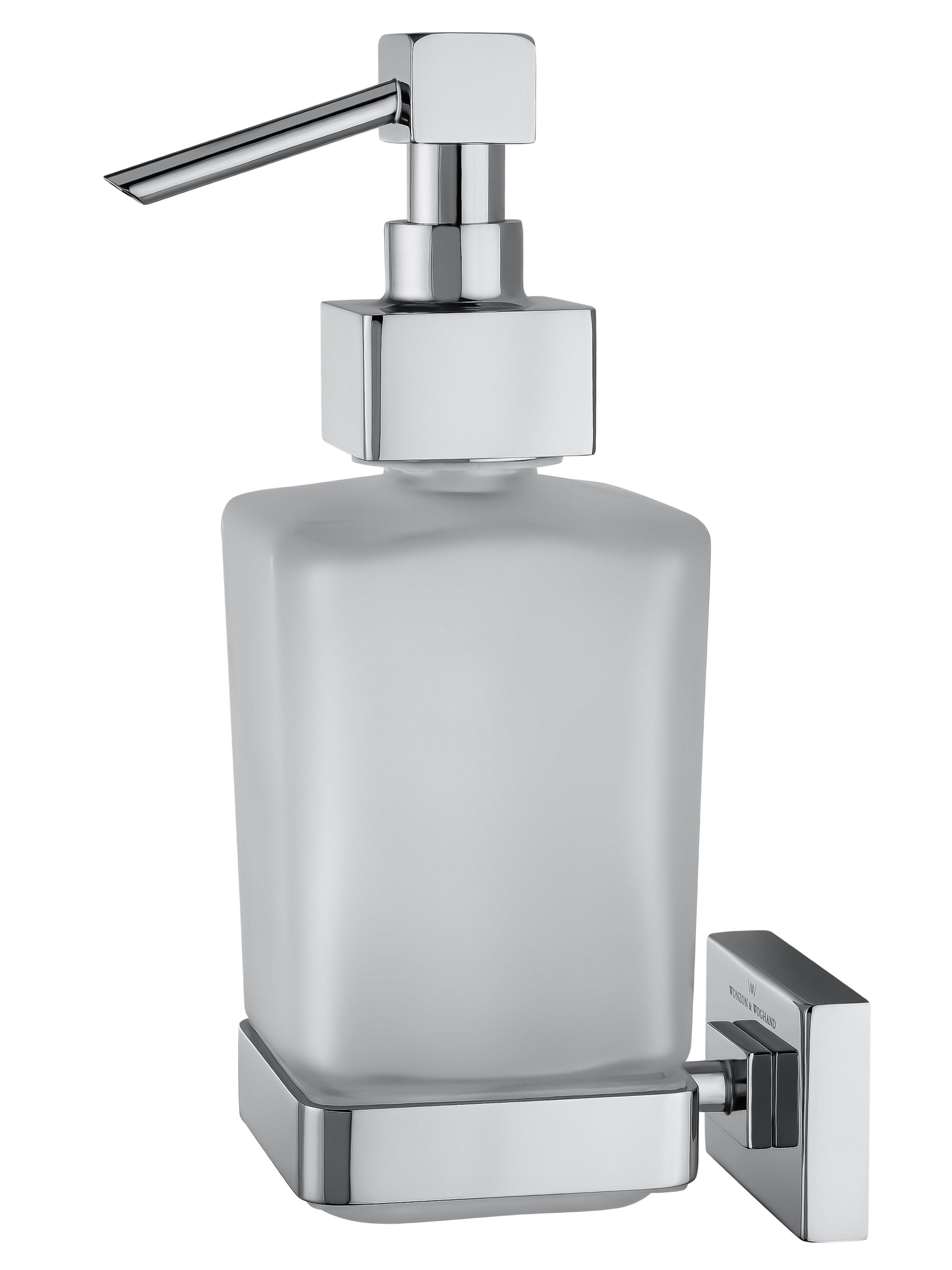 Дозатор мыла WONZON & WOGHAND FLAT, Хром (WW-9733)