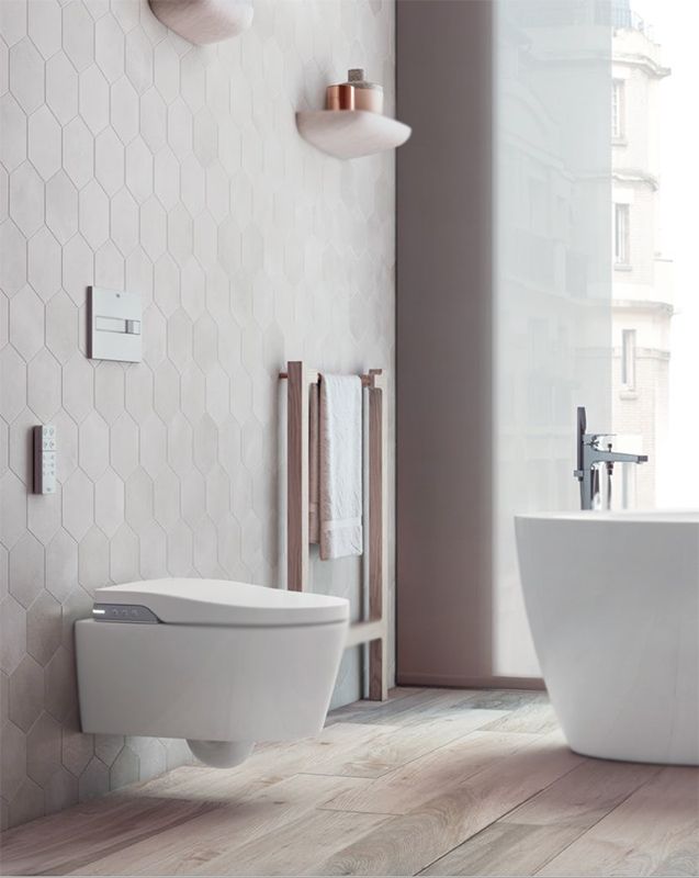 Унитаз биде Roca Inspira 803060001 подвесной с сиденьем Микролифт