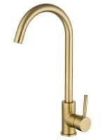 Смеситель для кухни WONZON & WOGHAND, Брашированное золото (WW-A21102-BG)