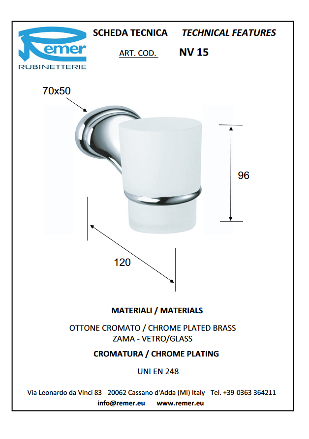 900 Стакан RR NV15