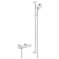 Термостат для душа GROHE Grohtherm 800 Cosmopolitan + Душевой гарнитур Tempesta Cosmopolitan, хром (34769000) Термостат для душа GROHE Grohtherm 800 Cosmopolitan + Душевой гарнитур Tempesta Cosmopolitan, хром (34769000)