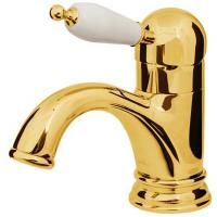 Смеситель для умывальника TRADIZIONALE ORO одноручковый