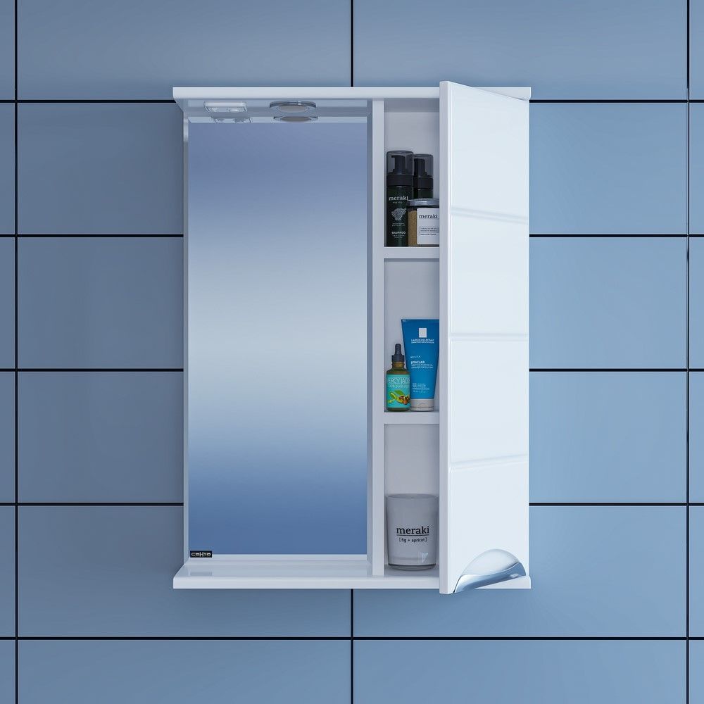 Зеркало "Родос-500" свет, прав