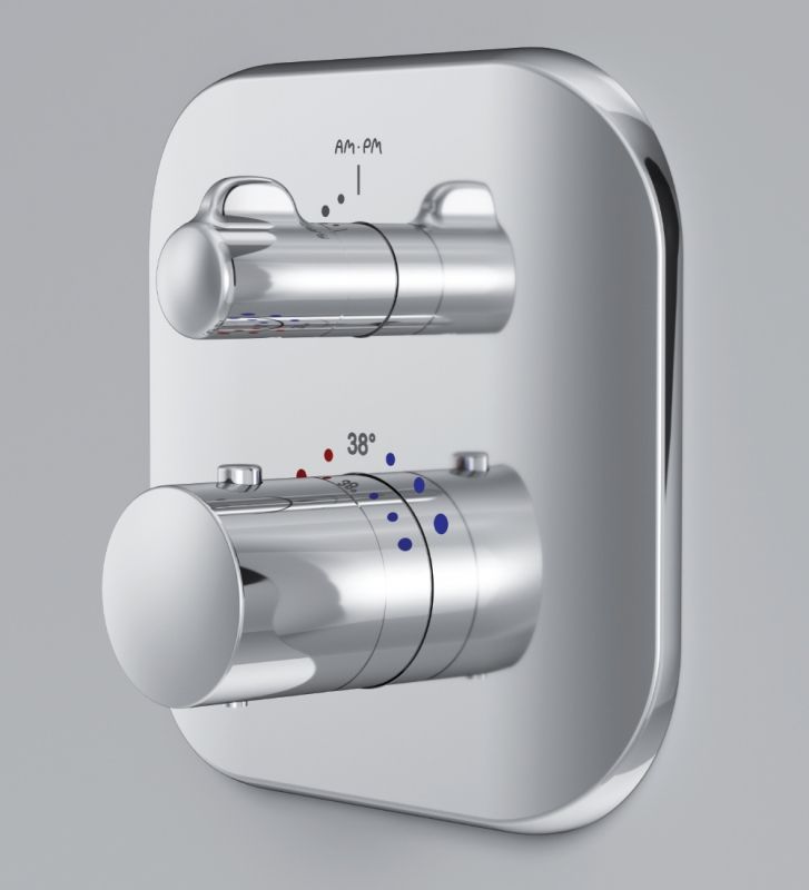 Смеситель для душа AM.PM Sensation F3075600 с термостатом Хром