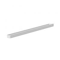 Держатель для аксессуаров/полотенцедержатель, Bertocci, Fly, ширина, мм-420, глубина, мм-80, высота, мм-25, тип установки-настенный, материал-металл, цвет-белый матовый