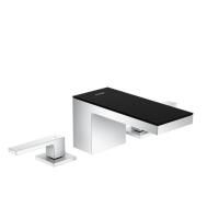 AX MyEdition Смеситель для раковины 70, на 3 отв., излив 200мм, со сливным гарнитуром (без панели), цвет: хром