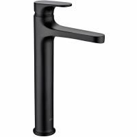 Смеситель для умывальника высокий SPECTRE черный матовый