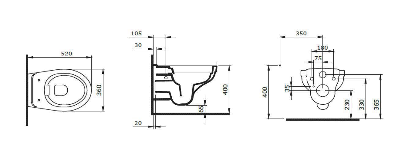 Унитаз BERGES подвесной  ALBIT S Rimless 52 см, сиденье Optim SO, микролифт, быстросъем Унитаз BERGES подвесной  ALBIT S Rimless 52 см, сиденье Optim SO, микролифт, быстросъем