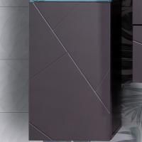 Подвесной шкаф Бриклаер Кристалл 60 подвесной Ясень Анкор темный