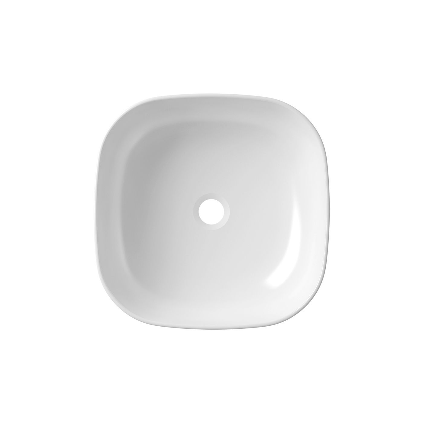 Комплект 2 в 1 Lavinia Boho Bathroom Sink Slim 21510145, накладная фарфоровая раковина 40 см, встраиваемый смеситель со скрытым механизмом