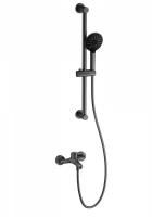 Смеситель для ванны с душевым гарнитуром WONZON & WOGHAND, Темный графит (WW-4560-BGG) Смеситель для ванны с душевым гарнитуром WONZON & WOGHAND, Темный графит (WW-4560-BGG)