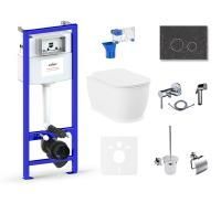 Комплект 10 в 1 Lavinia Boho Bell Pro Rimless 75110481, премиум с каменной клавишей