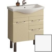 Тумба с раковиной SanVit Прима 65 kprim065 в цвете Ral витые ручки Белый глянец Тумба с раковиной SanVit Прима 65 kprim065 в цвете Ral витые ручки Белый глянец