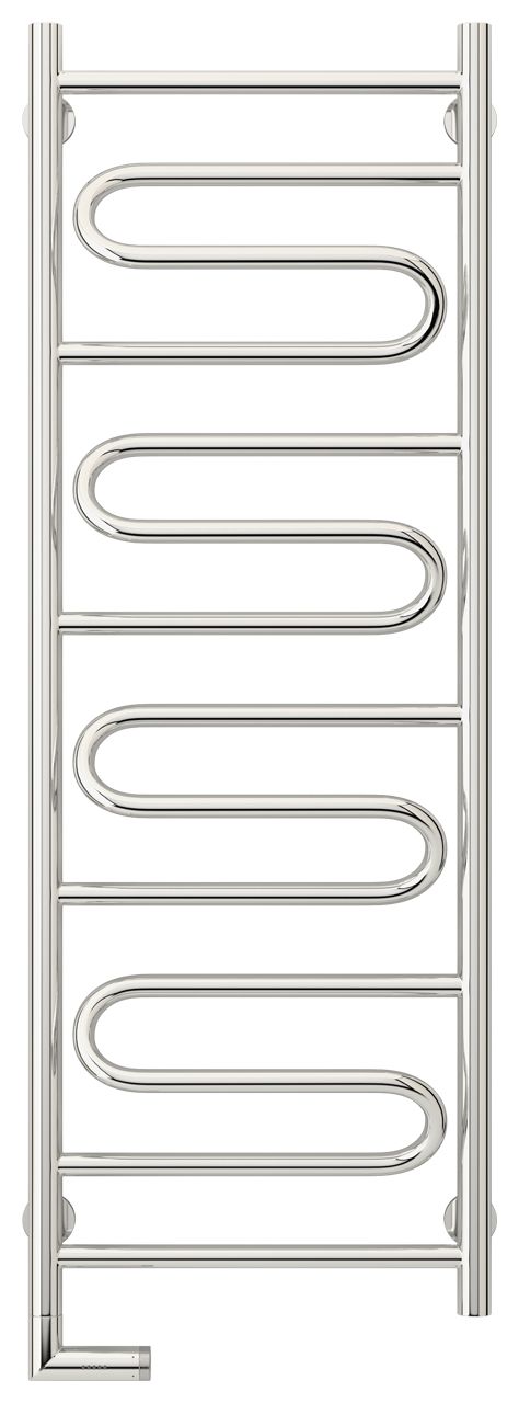 Полотенцесушитель электрический "ЭЛЕГИЯ 2.0" 1200х400 / МЭМ левый (Без покрытия)
