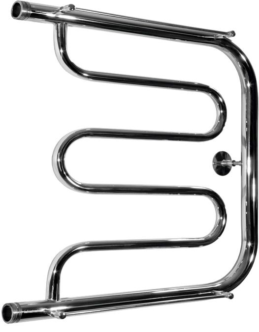 Водяной полотенцесушитель Тругор ПМ 1 П 60x40 с полкой Хром