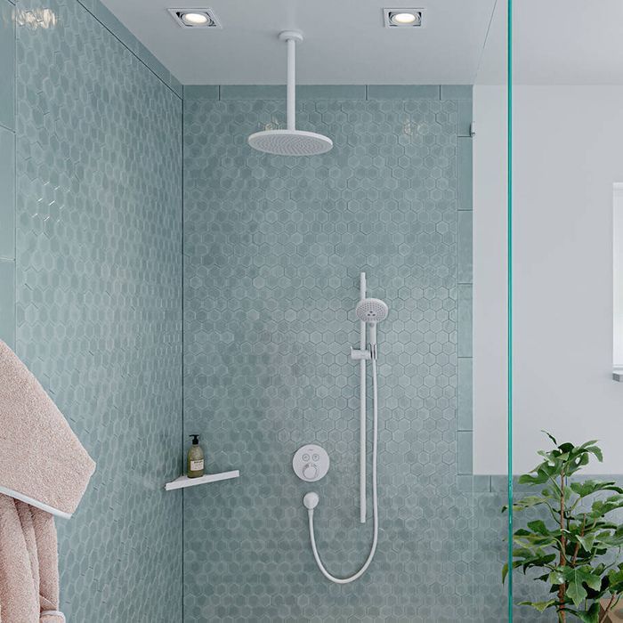 HANSGROHE CROMA Верхний душ Ø280 мм., цвет белый матовый HANSGROHE CROMA Верхний душ Ø280 мм., цвет белый матовый