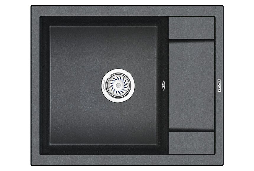 Кухонная мойка Granula 6002, ШВАРЦ, артикул 6002, ШВАРЦ