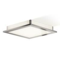 Decor Walther Kubic 40 Светильник потолочный 39x39x6.5см, 1x R7S 118mm max. 100W, цвет: никель сатинированный ЗАКАЗ ПО ЗАПРОСУ