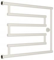 Полотенцесушитель водяной High-Tech model "L+" 500х650 (Матовый белый)