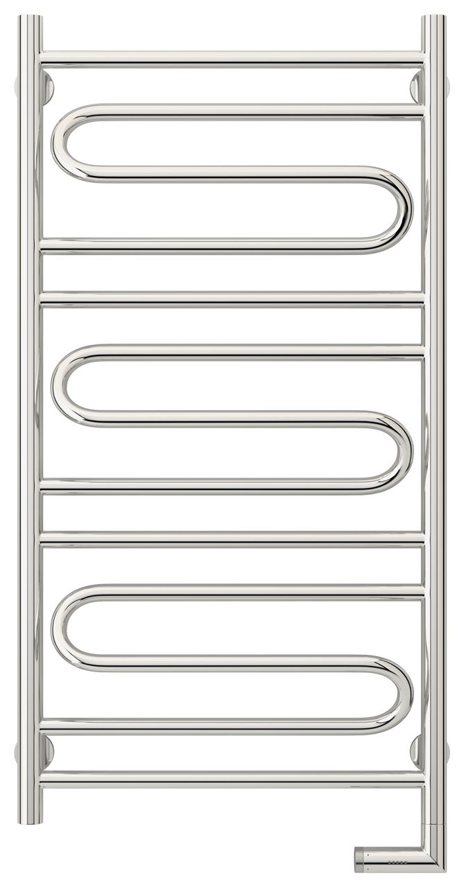 Полотенцесушитель электрический "ЭЛЕГИЯ 2.0" 1000х500 / МЭМ правый (Без покрытия)