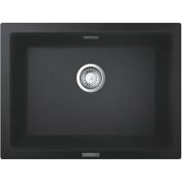 Мойка GROHE K700U с одной чашей, 610 x 460 мм, черный гранит (31655AP0) Мойка GROHE K700U с одной чашей, 610 x 460 мм, черный гранит (31655AP0)
