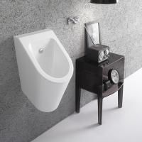 GLOBO Forty3 Писсуар настенный 37*32см без отверстий для крышки, с крепежом, цвет: белый