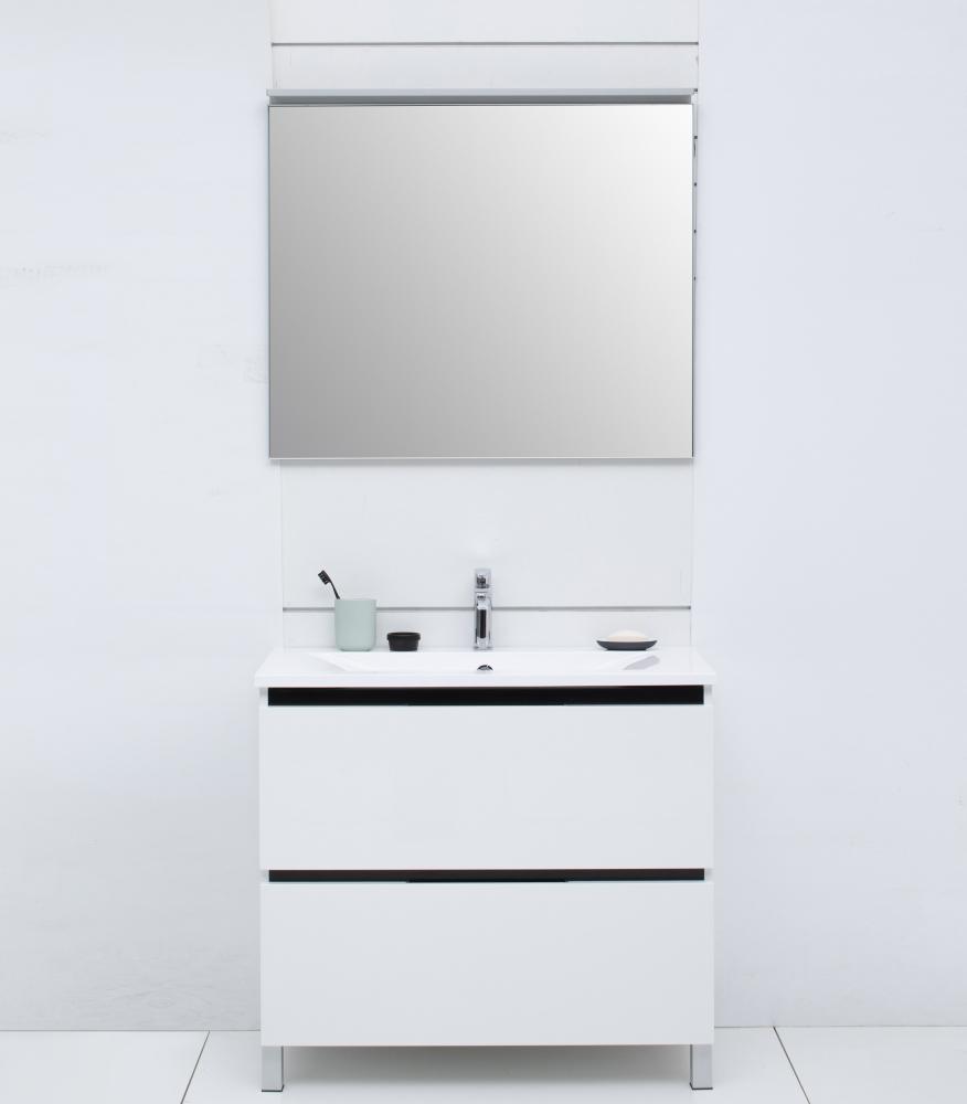 Зеркало De Aqua Сильвер 80 серебро