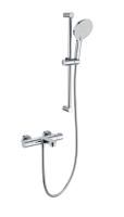 Смеситель для ванны с душевым гарнитуром и термостатом WONZON & WOGHAND, Хром (WW-C2018-A-CR)
