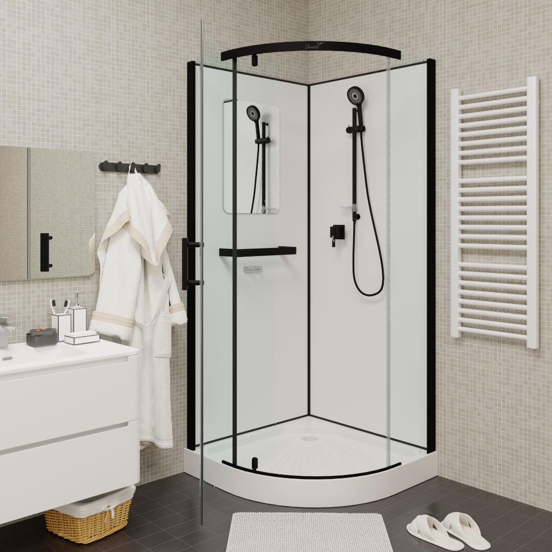 Кабина KORRA90B душевая Cerutti SPA (90x90x205) Кабина KORRA90B душевая Cerutti SPA (90x90x205)