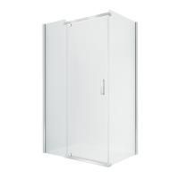 Душевое ограждение NEW TRENDY NEW KOMFORT 100x80x195 K-0442 (хром)