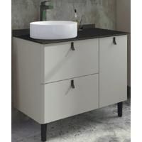 Тумба с раковиной Comforty Сорренто 90Н 00-00000821 Светло-серая Тумба с раковиной Comforty Сорренто 90Н 00-00000821 Светло-серая