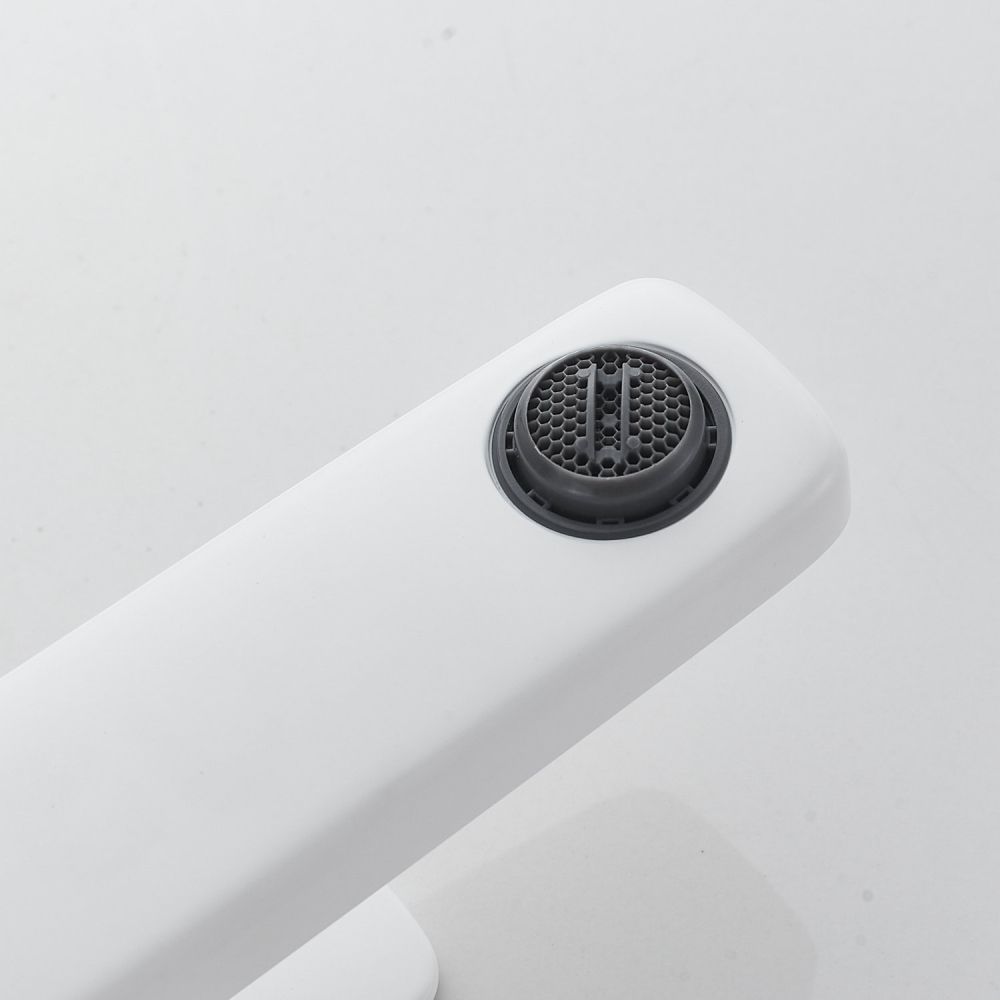 Смеситель для раковины Raffine F0199C, белый