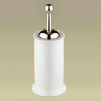 Devon New York ерш напольный, колба керамика белая, цвет: светлое золото