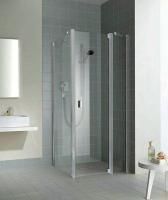 Kermi RAYA Душевая дверь RA 1GR 1000х2000,петли справа, глянцевое серебро, klar