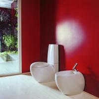 Laufen Alessi One Унитаз-компакт приставной 720х390х460мм, комбин, выпуск универсальный, с покр. LLC, цвет: белый