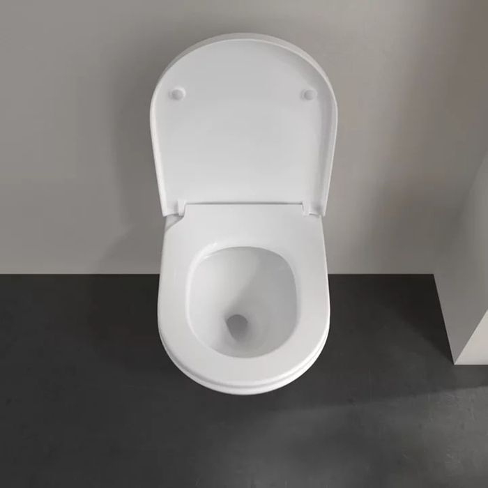 Villeroy&Boch Subway 3.0 Унитаз подвесной, безободковый с Tornado, сиденье в комплекте SoftClosing, цвет альпийский белый Villeroy&Boch Subway 3.0 Унитаз подвесной, безободковый с Tornado, сиденье в комплекте SoftClosing, цвет альпийский белый