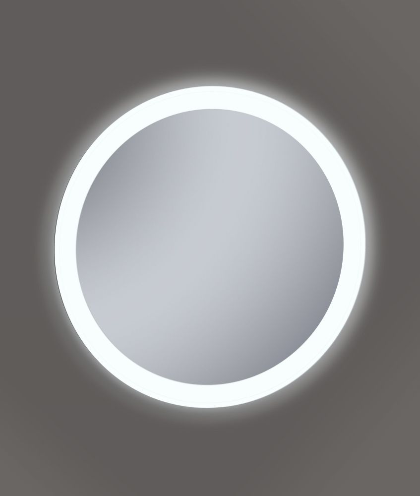 Xpertials Lumix, зеркало Ø120 см, 2 датчика: LED подсветка с регулировкой яркости и антизапотевание, артикул 84354135-68380