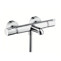 Смеситель для ванны и душа, Hansgrohe, Ecostat Comfort, тип открывания воды-вентильный, тип регулирования воды-термостатический картридж, тип установки-настенный, отверстия для монтажа-2, вынос излива, мм-177, тип излива-неподвижный, цвет-хром Смеситель для ванны и душа, Hansgrohe, Ecostat Comfort, тип открывания воды-вентильный, тип регулирования воды-термостатический картридж, тип установки-настенный, отверстия для монтажа-2, вынос излива, мм-177, тип излива-неподвижный, цвет-хром