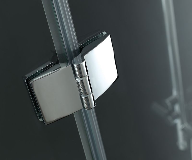 Душевой уголок Cezares Verona A-1 100x100 VERONA-W-A-1-100-P-Cr-R профиль Хром стекло прозрачное