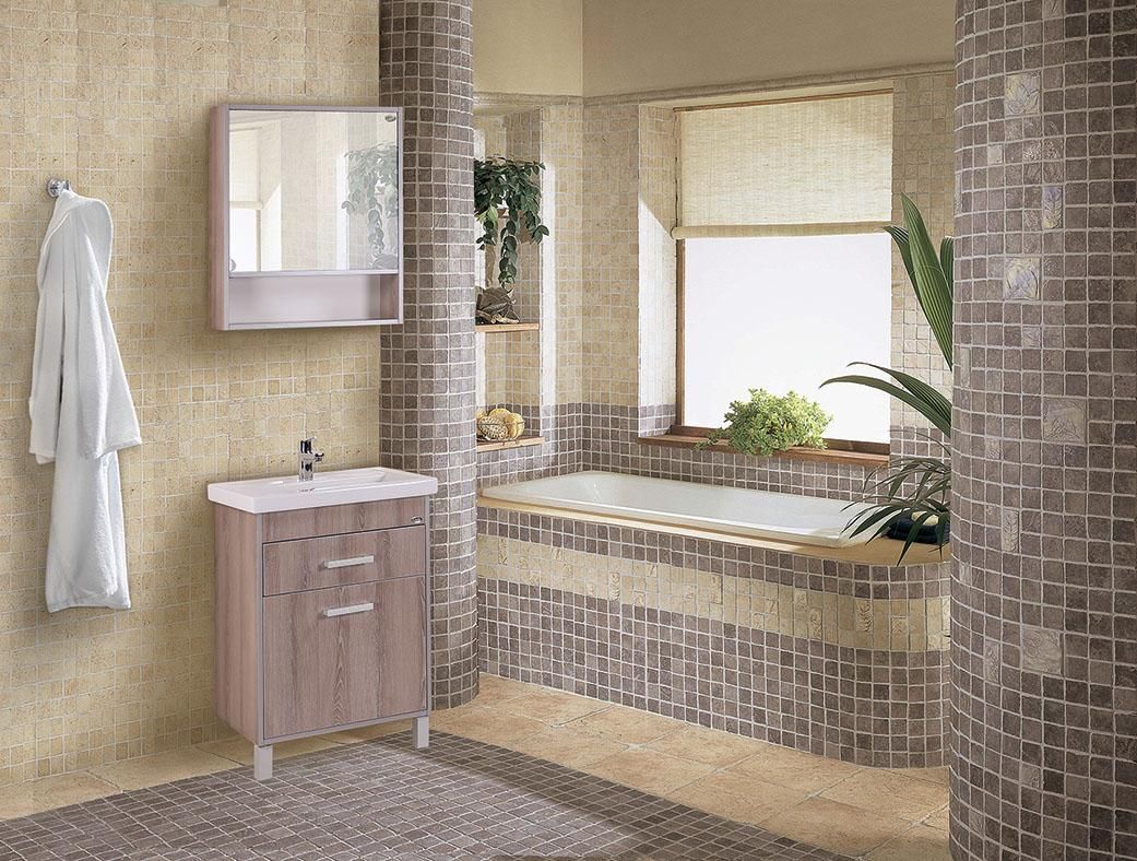 Шкаф-зеркало Onika Натали 60 ясень таормина, правый