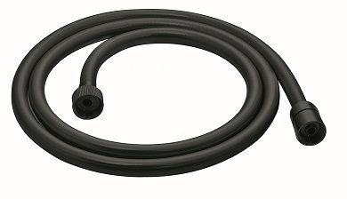 Gedy, душевой шланг из ПВХ с защитой от скручивания, длина 150 см, цвет черный матовый