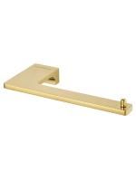 Держатель для туалетной бумаги без крышки WONZON & WOGHAND ECLIPSE, Глянцевое золото (WW-9116-LG)