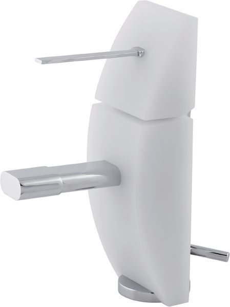 Mariner Eau de Mariner, однорычажный смеситель для раковины с донным клапаном, цвет белый