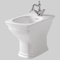 Artceram CIVITAS Биде напольное 36х54 см, с 1 отв под смес, цвет белый (крепится на силикон)