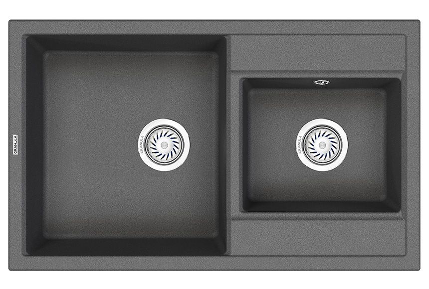 Кухонная мойка Granula 8201, ГРАФИТ, артикул 8201, ГРАФИТ