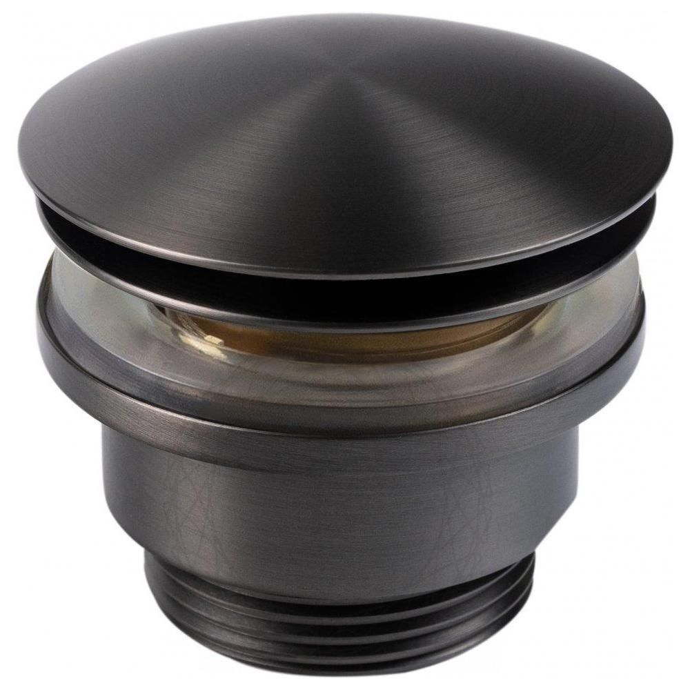 Донный клапан для раковины FILARETE FL75BG, графит